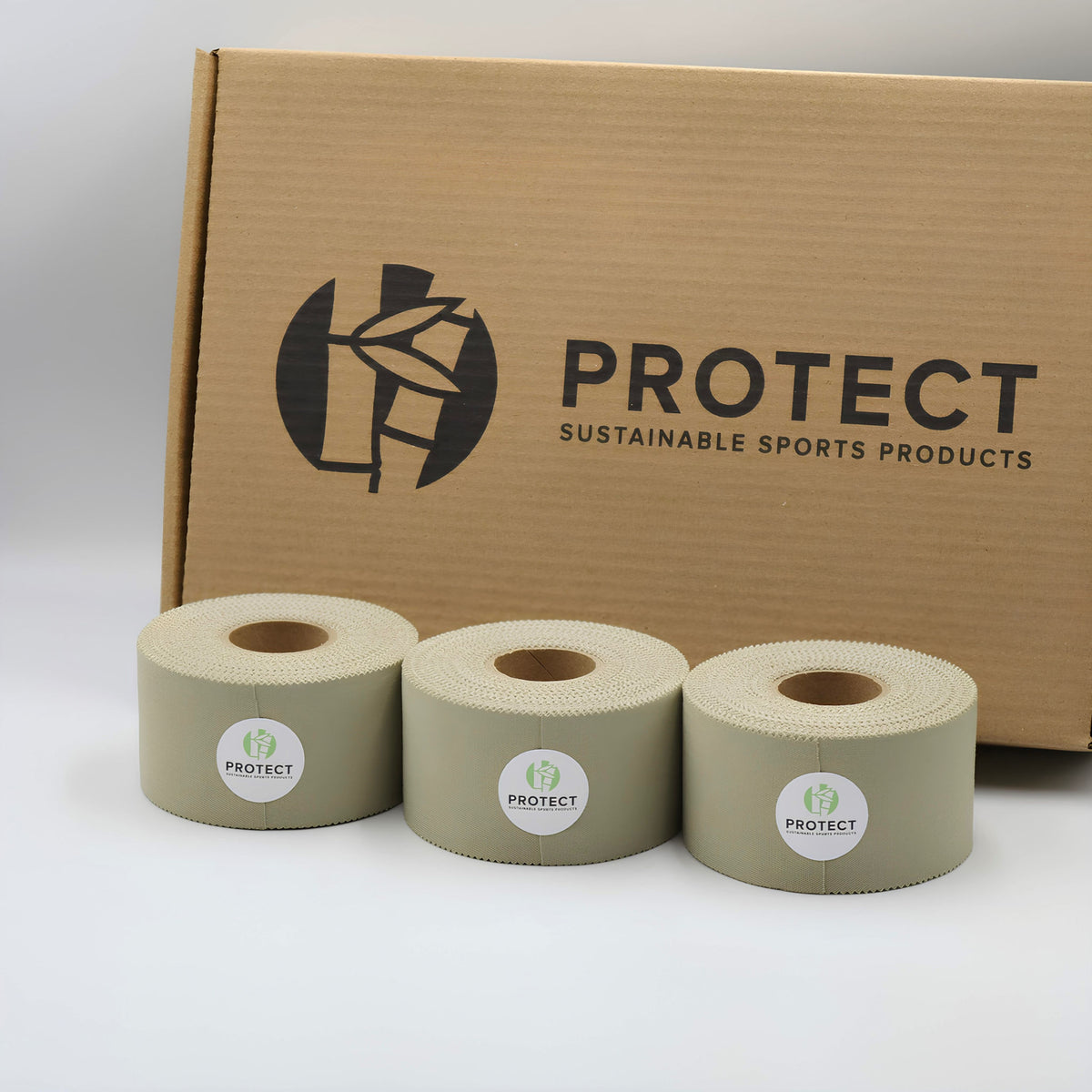 Bamboe Sport tape 3,8cmx10m (non-elastisch)